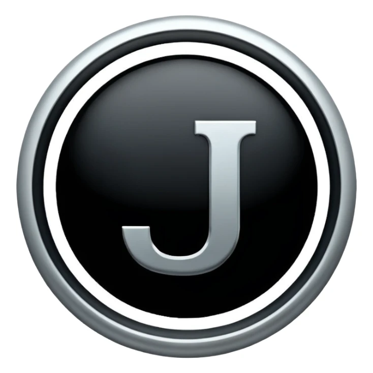 Haceme una j en un círculo  sticker