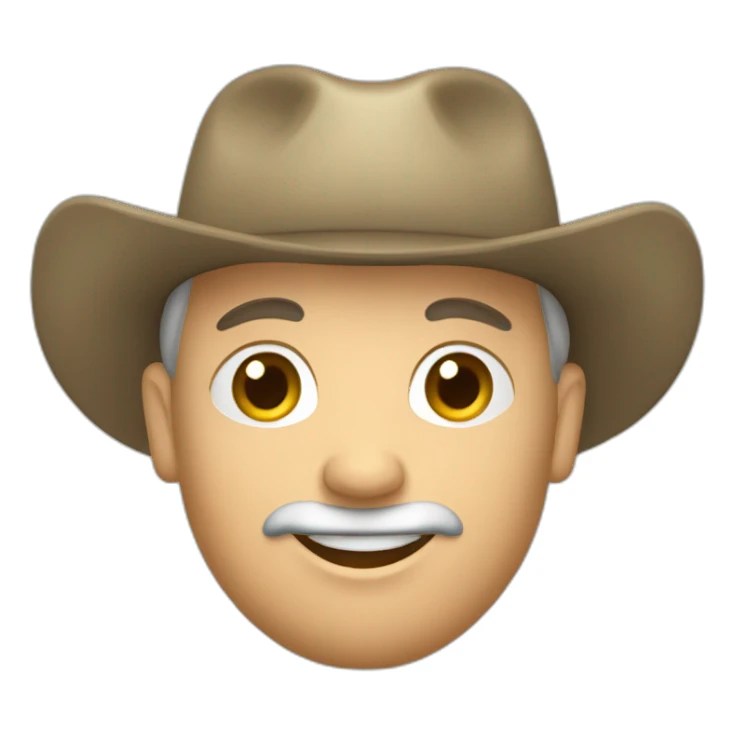 Un fermier dans une ferme sticker