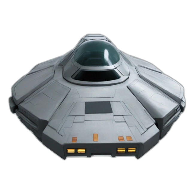 Battlestar galactica spaceship sticker