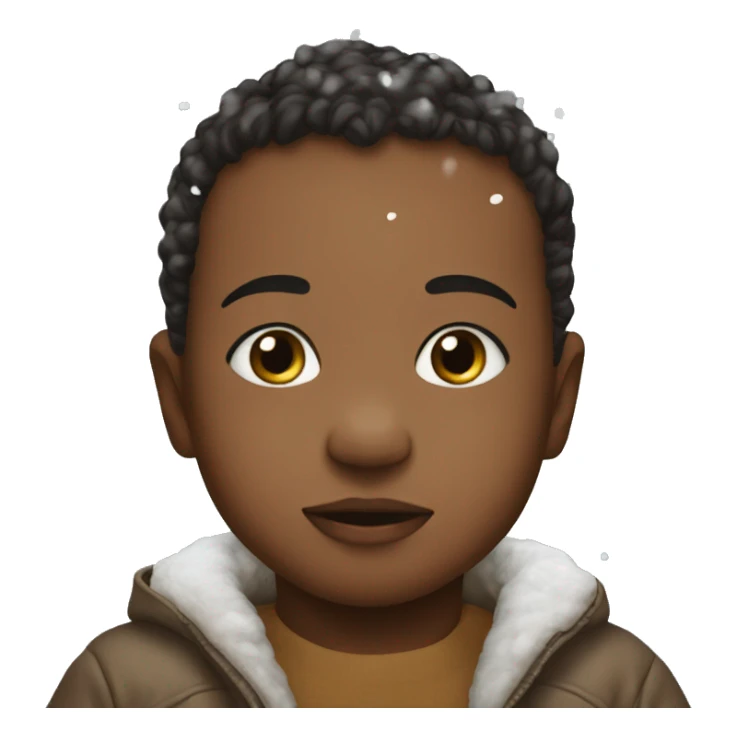 baby’s first snow sticker