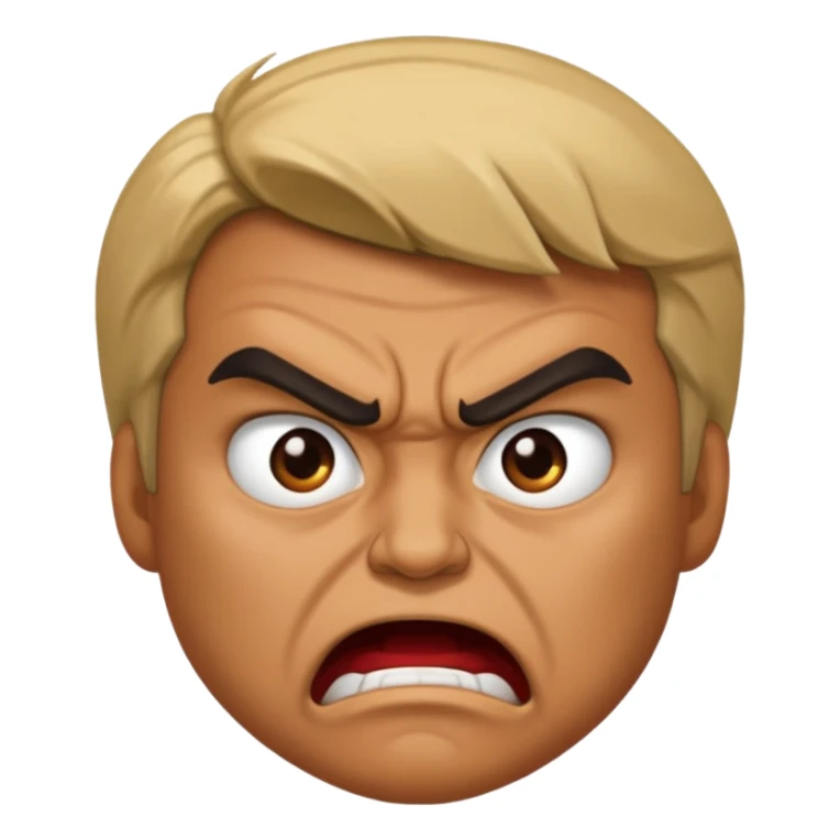 Bardella qui est énervé  sticker