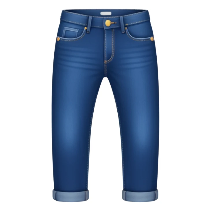 plain isolated dark blue pants sticker