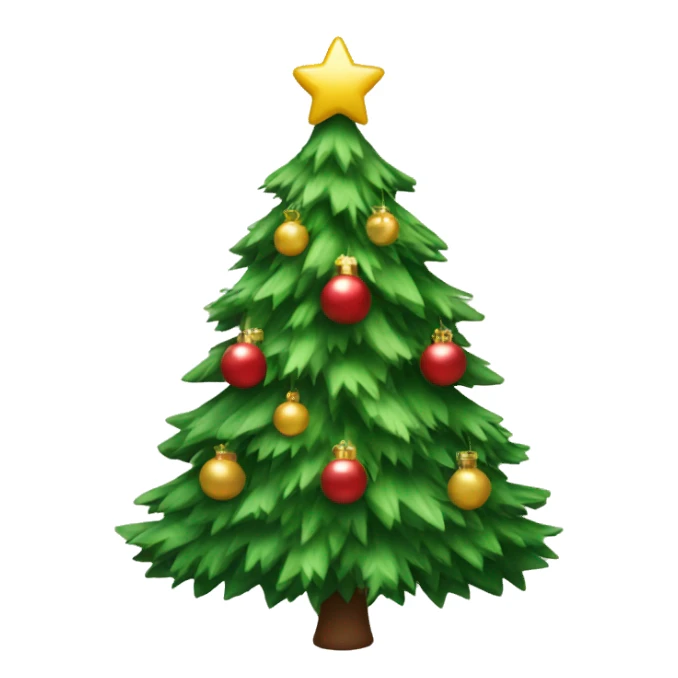 cute chrismas tree sticker