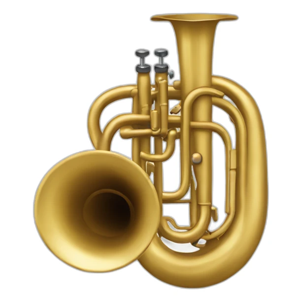 Écureuil jouant trompette sticker