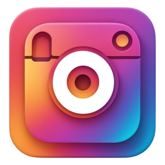 New Instagram symbol sticker