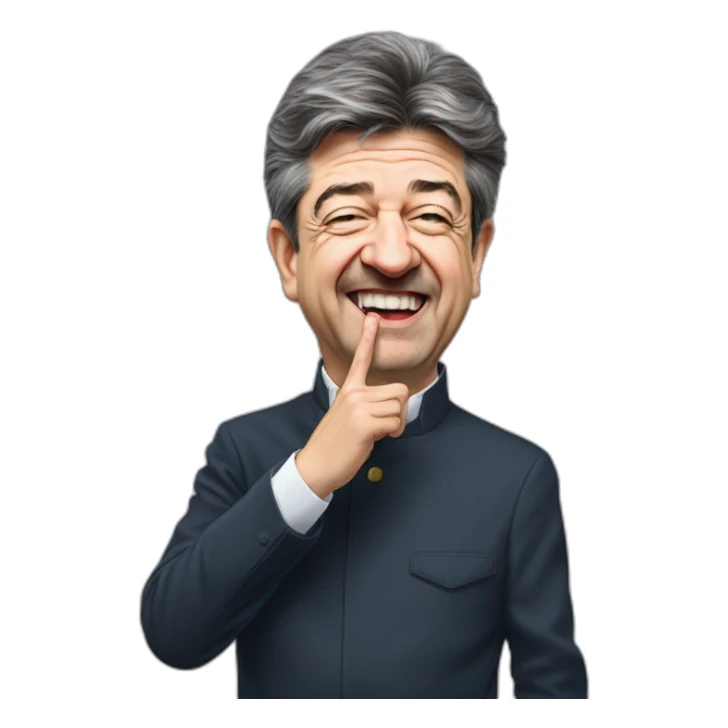 Jean Luc Mélenchon qui dab sticker