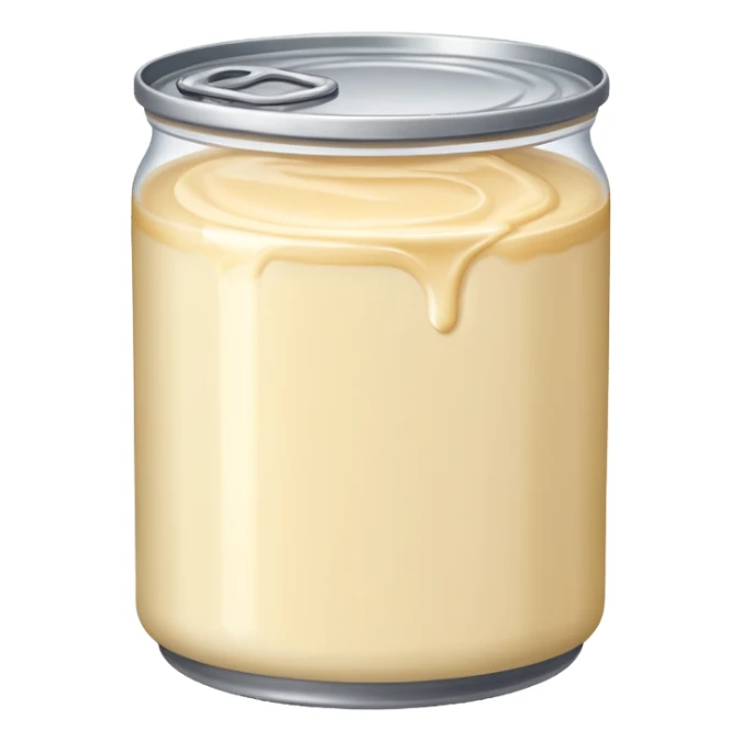 condensed milk sticker