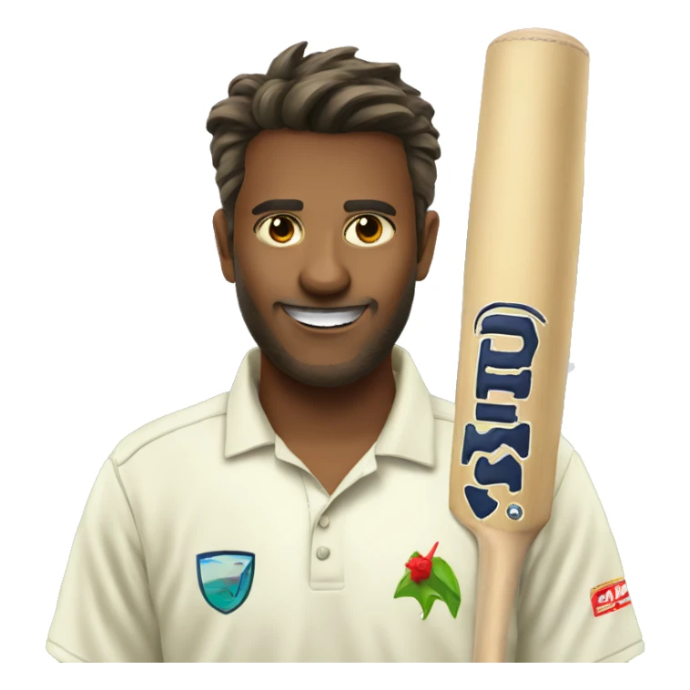 cricket bat emojis sticker