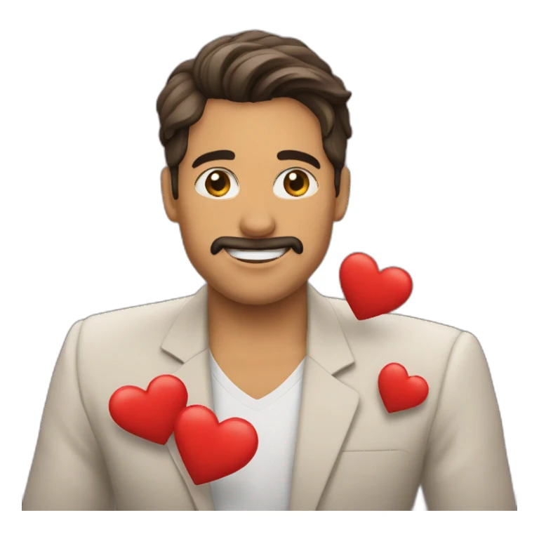 Buenos días con corazón sticker