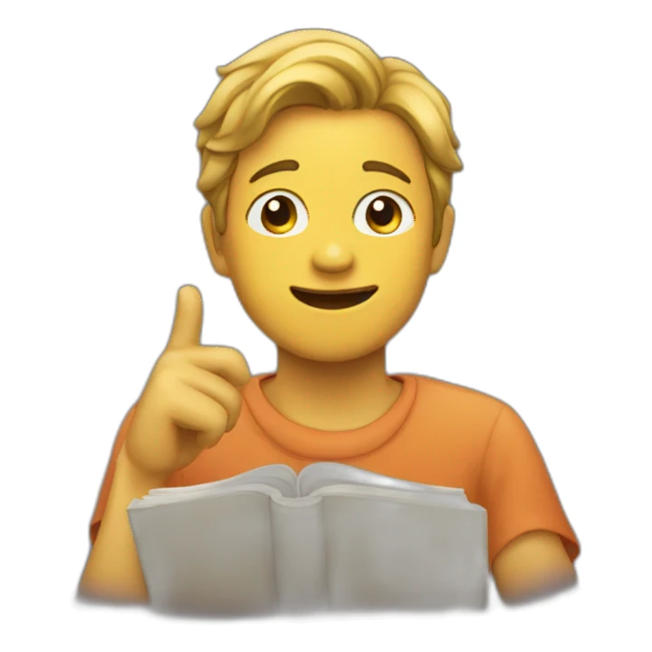 Telling a story sticker