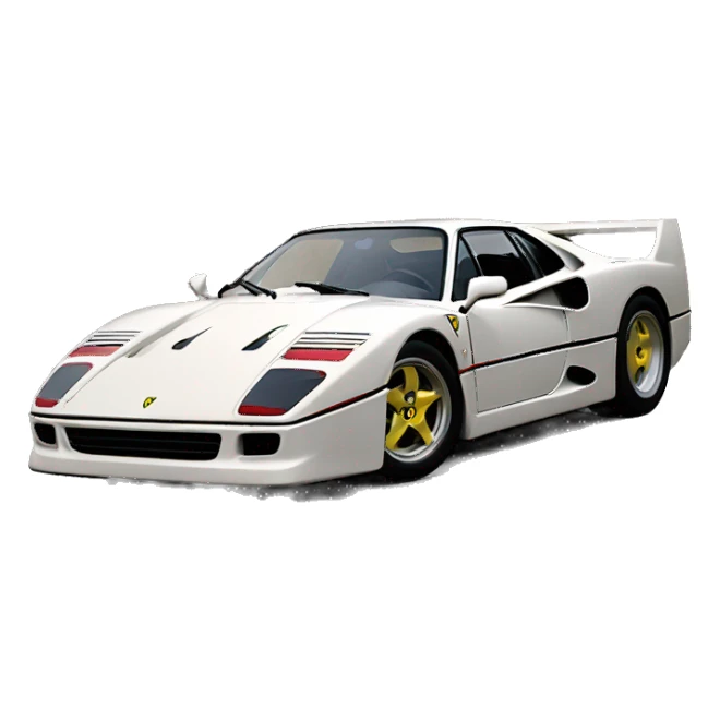 Ferrari f40 sticker