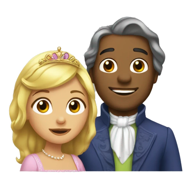 La princesse et la grenouille sticker