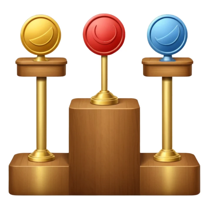  sport podium 1 2 3 sticker