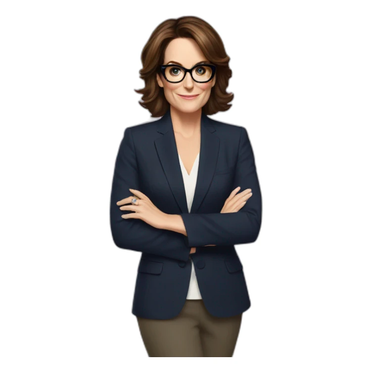 Tina fey sticker