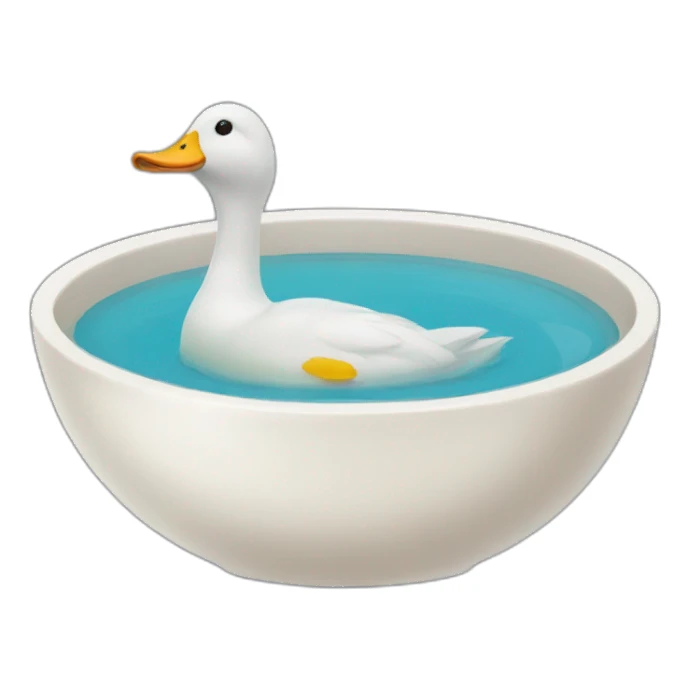 clear duck soup sticker