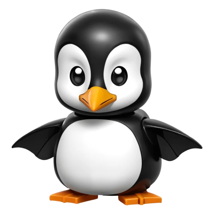 Penguin spiderman Lego  sticker