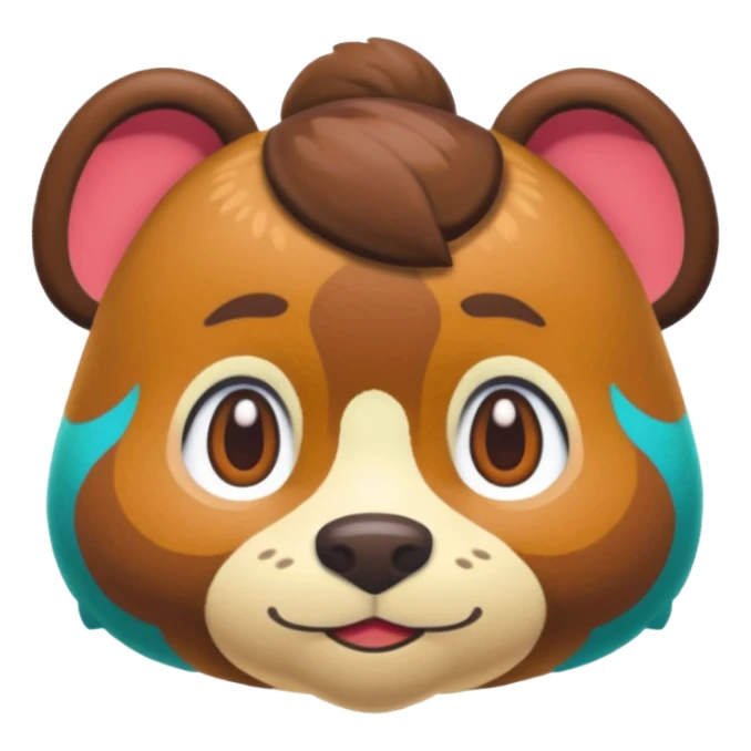 Animal crossing character sticker