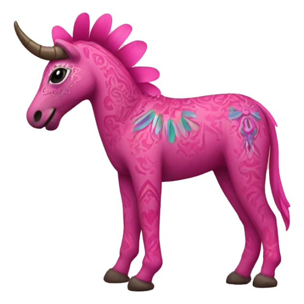 Pink alebrije sticker