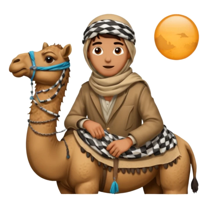 Desert Nomad Traveler sticker