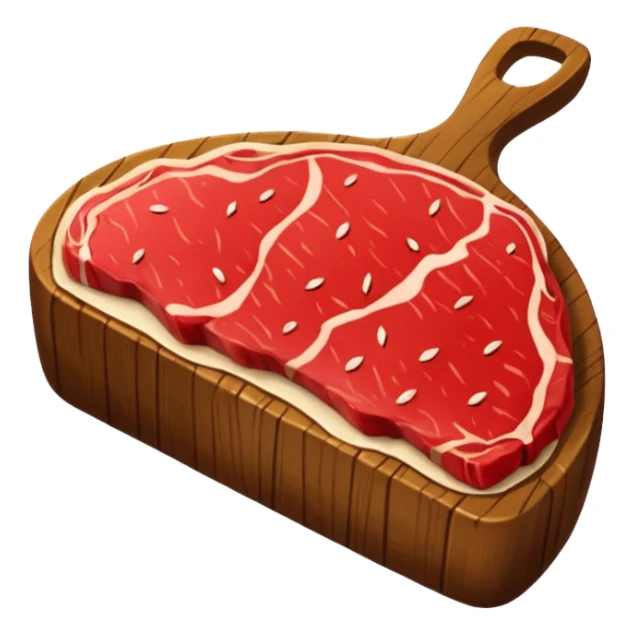 de a viande un steak sticker