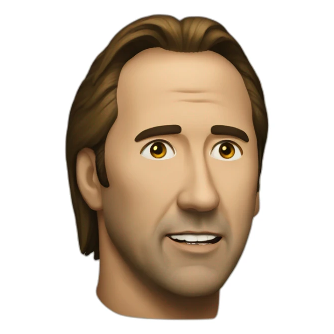 Nic cage in national treasure sticker