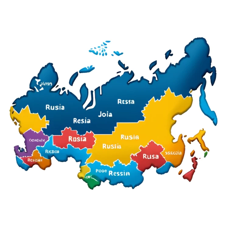 The territory is Russian sticker