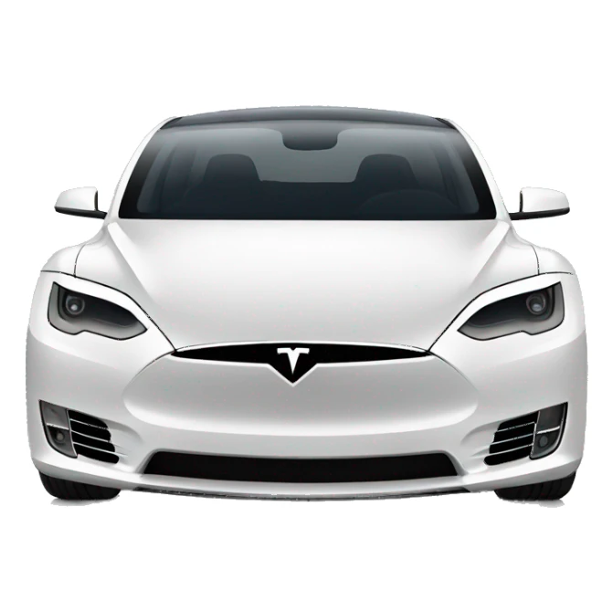 Tesla car sticker
