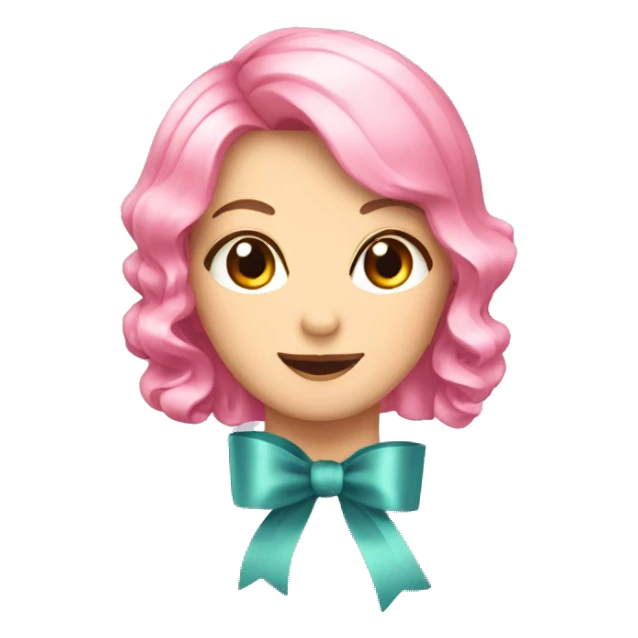 coquette ribbon sticker