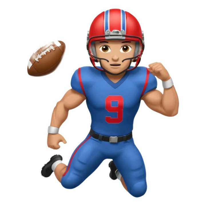 Defender football sticker