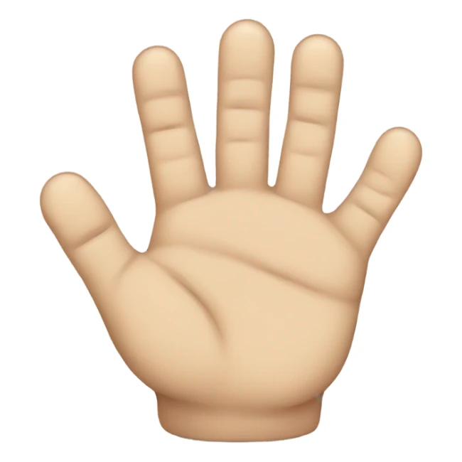 Hand with 7 fingers sticker
