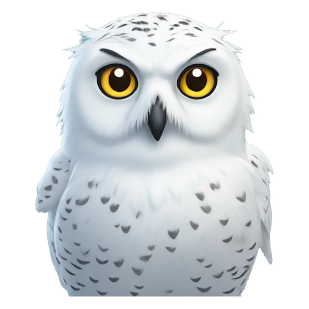 snowy owl sticker