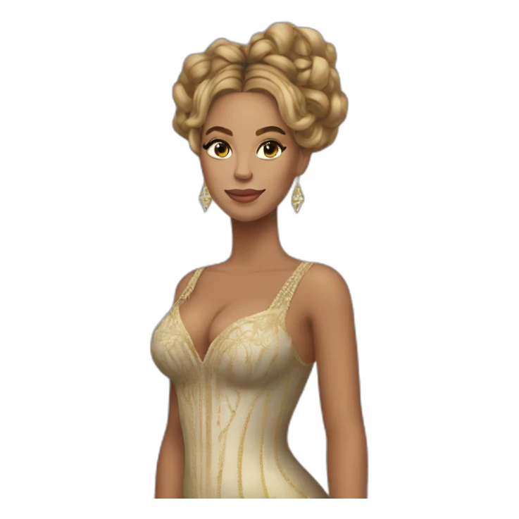 beyoncé full body renaissance sticker