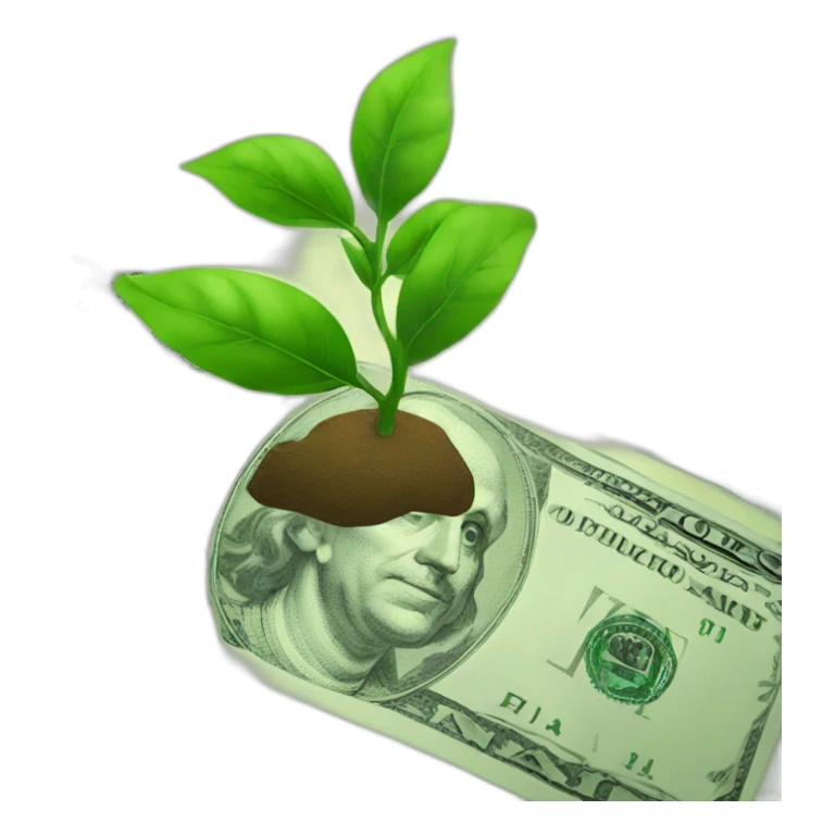 money growth sticker