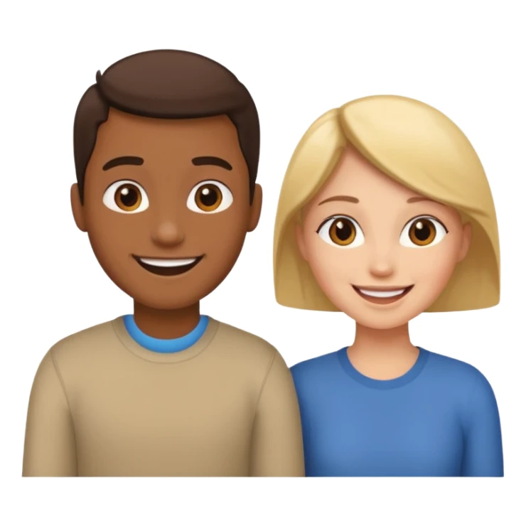 two people talking to each other sticker