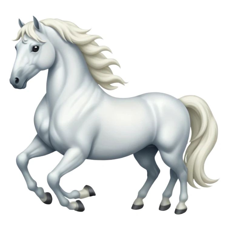 white horses sticker
