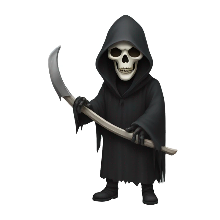Reaper of the grim variety sticker