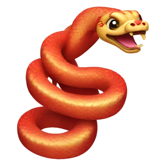 happy Chinese new year snake sticker