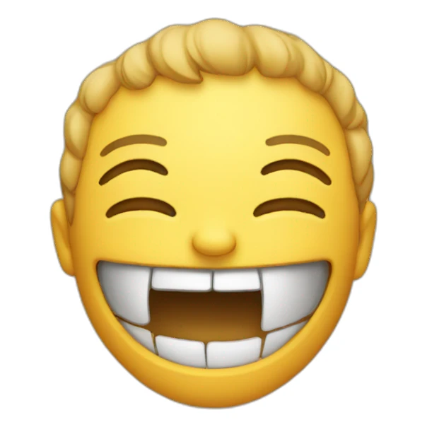 dying laughing sticker