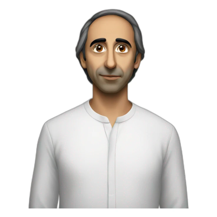 Zemmour is black sticker