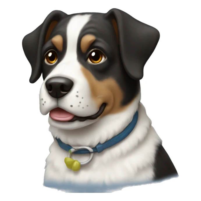 epanguel breton dog sticker