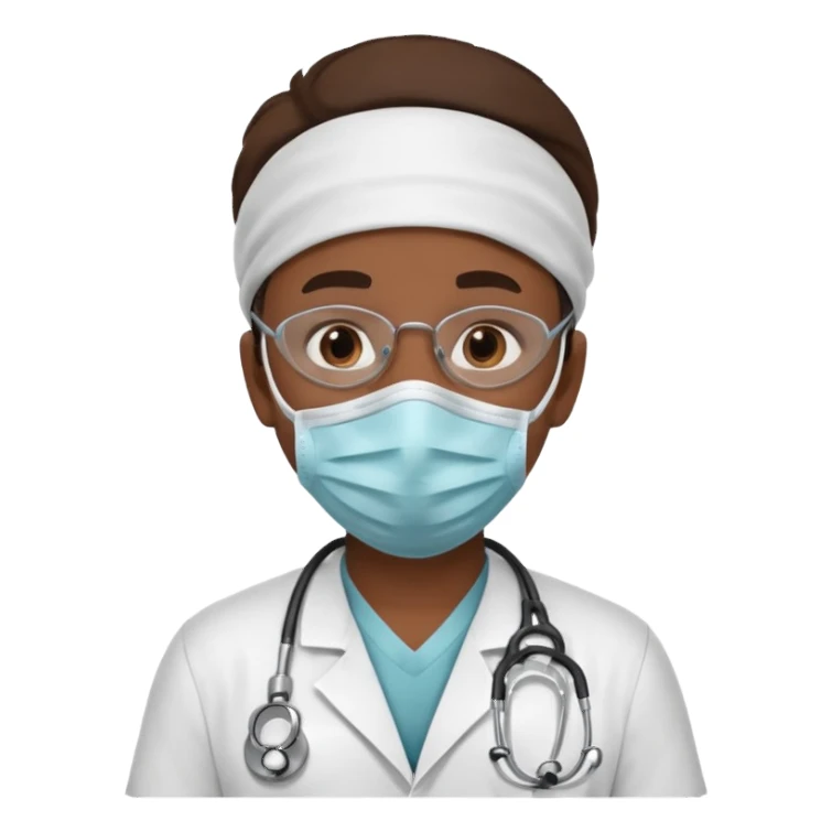 man health worker sticker