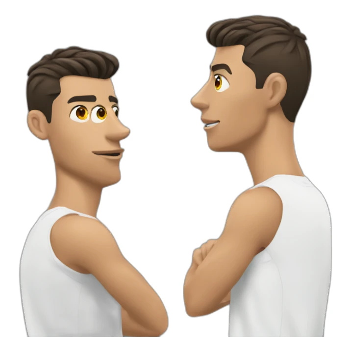 Thinking Cristiano Ronaldo  sticker