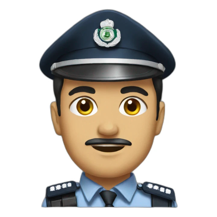 Pakistan police sticker
