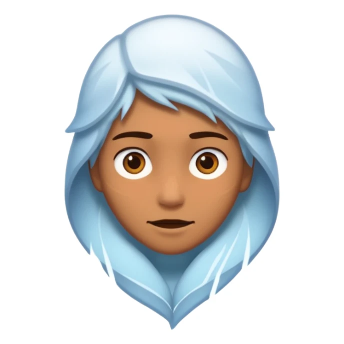 Shadow looming behind, character frozen mid-turn sticker