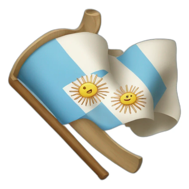 bandera argentina sticker