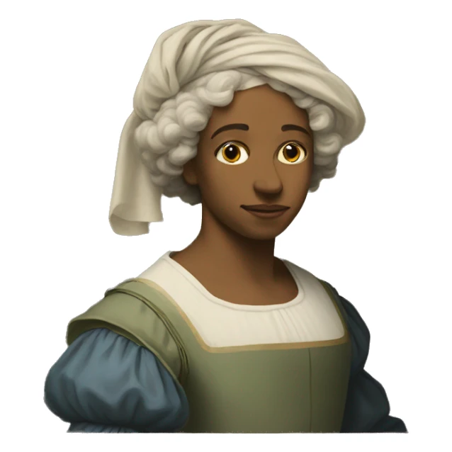 renaissance painting sticker