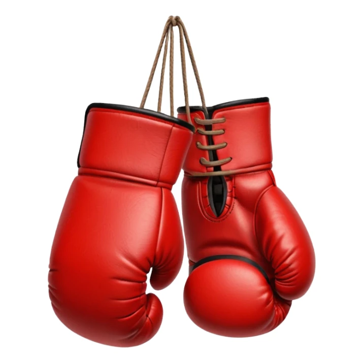 boxing gloves sticker