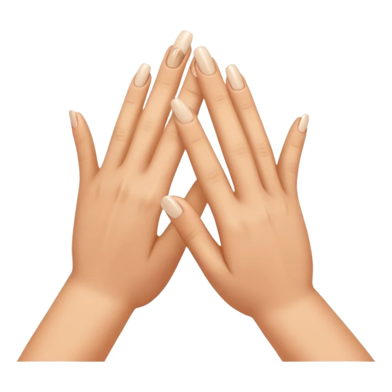 Put the ring finger and only the ring finger facing down sticker