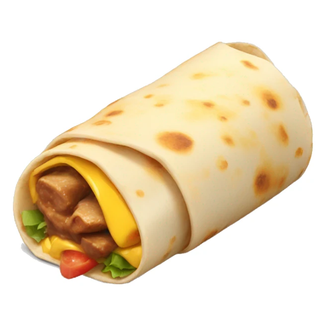 breakfast burrito sticker