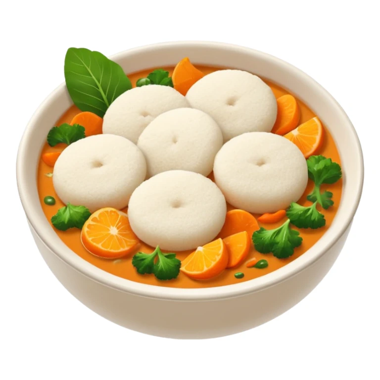 2 idli sambar  sticker